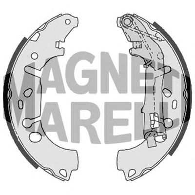 MAGNETI MARELLI 360219196370 -  Тормозные колодки